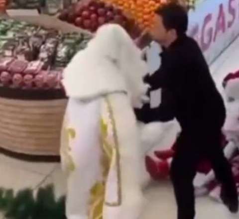 Bakıda Şaxta babalar arasında dava – ANBAAN VİDEO 