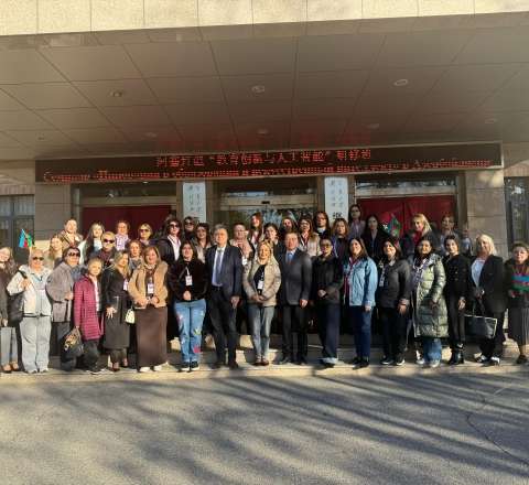 Azərbaycan müəllimlərinin Çin səfəri uğurla başa çatdı - FOTO 