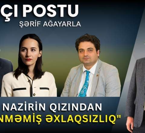 "Namus-qeyrət keşikçilərinə ciddi təklifim var" - VİDEO 