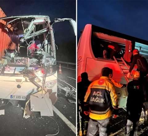 Türkiyədə dəhşətli qəzada – 7 ölü, 11 yaralı – VİDEO 