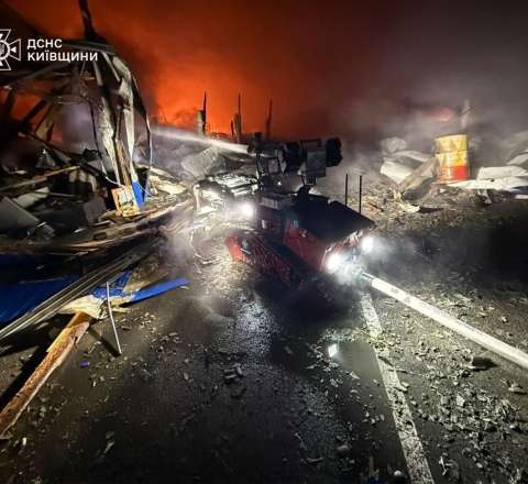 Ukraynaya gecə hücumu: Bu obyektlər dağıdıldı – FOTO – VİDEO 