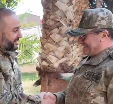 Bayraktaroğlu Suriyaya səfər etdi 