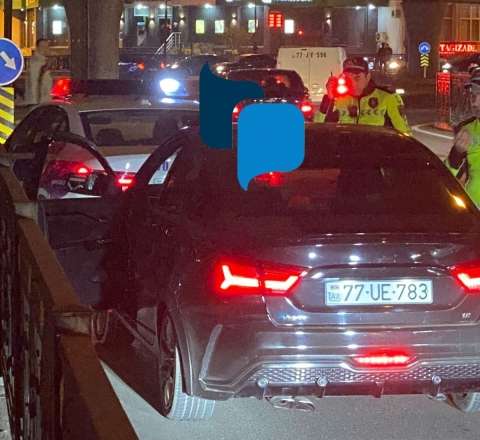 Bakıda film kimi hadisə - FOTO 