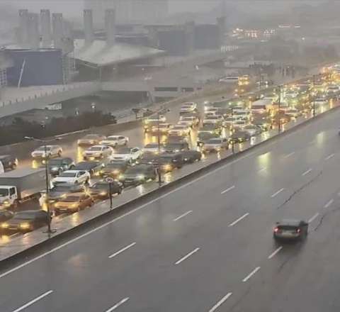 Bakının tıxaclı yolları - SİYAHI 