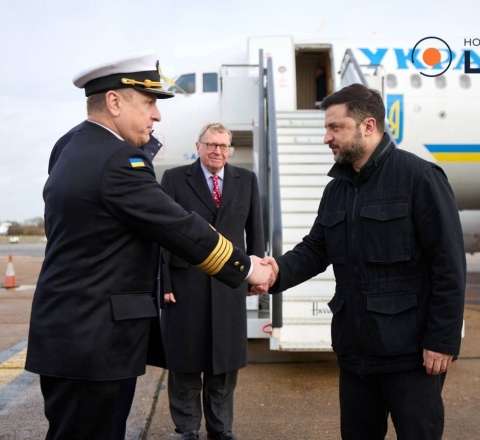 Zelenski Londondadır - FOTOLAR 