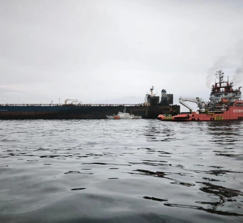 "Kairos" tankerinin heyəti Bolqarıstanda təxliyə olundu 