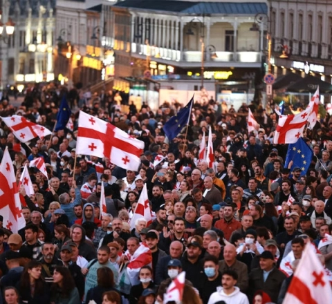 Gürcüstanda aksiyalarla bağlı qadağalar sərtləşdirildi 
