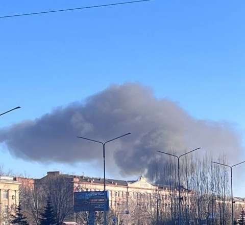 Rusiyanda silah zavodunda güclü yanğın – VİDEO 