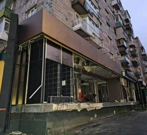 Kiyevə hava zərbəsi: Bu dəfə azərbaycanlılar hədəf alındı - FOTO 