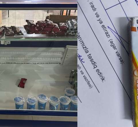 Şagirdlərin saqqızdan zəhərlənməsi iddiaları ilə bağlı AÇIQLAMA - FOTO 