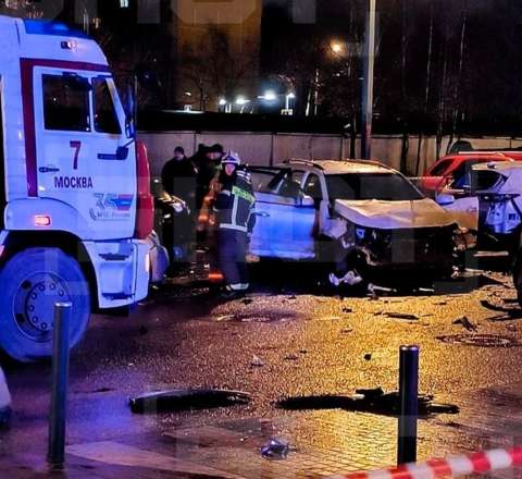 Moskvada avtomobildə partlayış – Sürücü ağır vəziyyətdədir – FOTO – VİDEO 