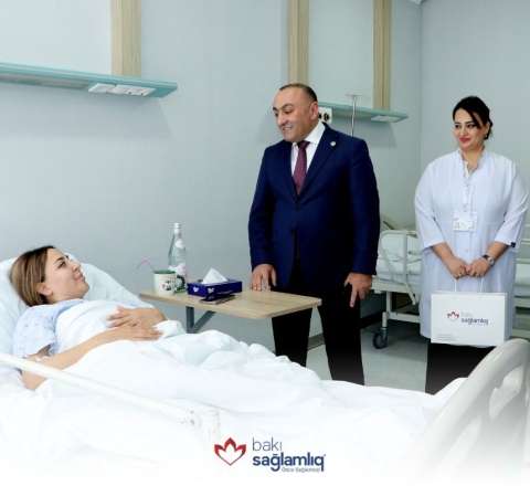 Şəhid polkovnikin xanımı əməliyyat olundu 