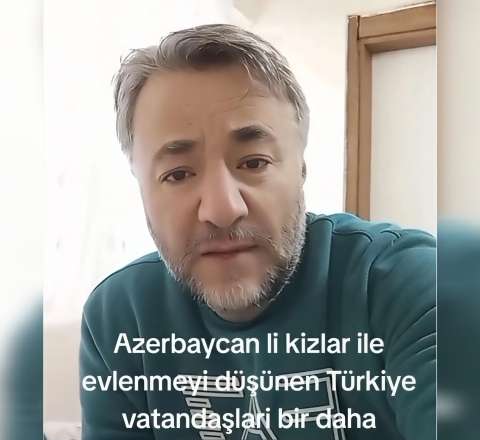 "Azərbaycan qadınları ilə evlənməyin" - Türk müəllimin sözləri qalmaqal yaratdı - VİDEO 