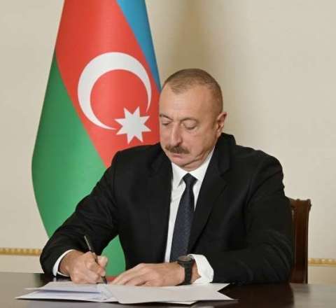 İlham Əliyev sərəncam imzaladı 