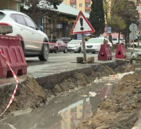 Qaz xətlərinin yenilənməsi insanları işıqsız qoydu – VİDEO 