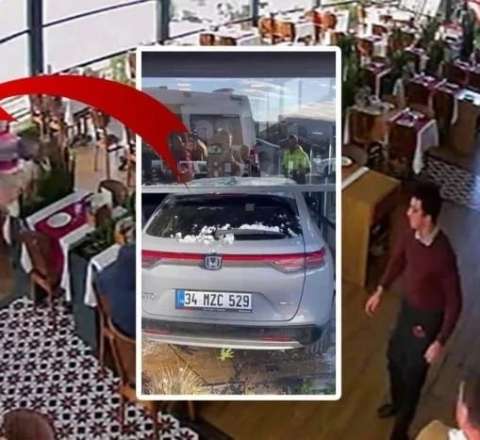 Məşhur sənətçi avtomobili ilə restorana ÇIRPILDI 