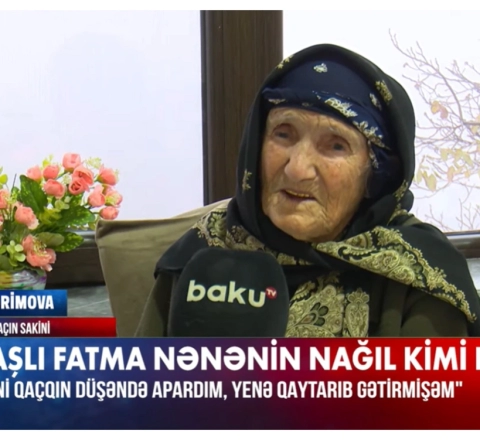 Laçından olan 110 yaşlı Fatma nənənin nağıl kimi həyat hekayəsi - VİDEO