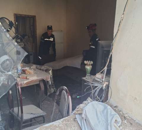 Qazaxda partlayış: xəsarət alan var - FOTO - VİDEO 