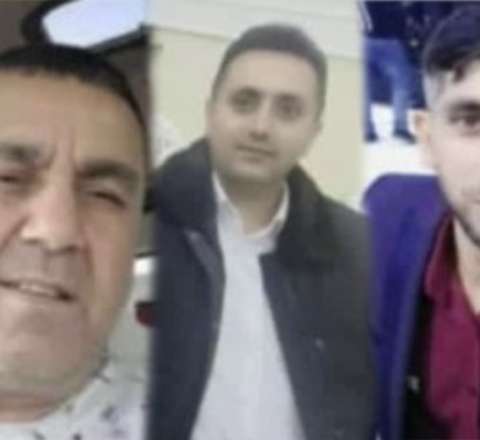 Ağır qəzada həlak olan ata, oğul və sürücünün fotoları yayıldı 