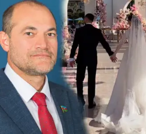  "Qardaşım oğlu Marsa da uça bilər" - Deputat dəbdəbəli toydan danışdı - VİDEO  