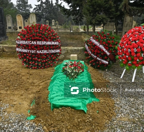 Sevinc Kərimova dəfn olunub - FOTO 