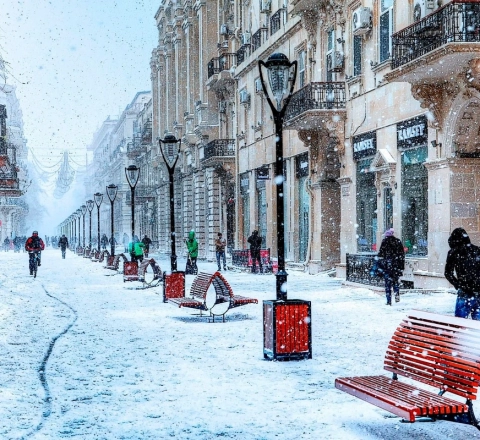 Hava Kəskin dəyişdiİ - Qar yağacaq 