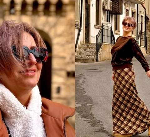 Amerikaya köçən Aynur illər sonra Bakıda - VİDEO 