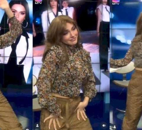 Aparıcının rəqsi tənqid olundu - VİDEO 