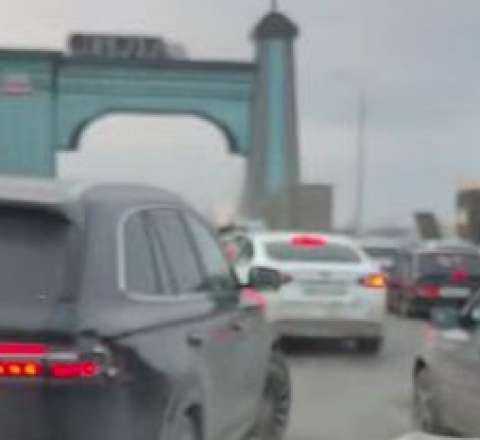 Kadırovun oğlu qəza etdi, yol bağlandı - VİDEO 