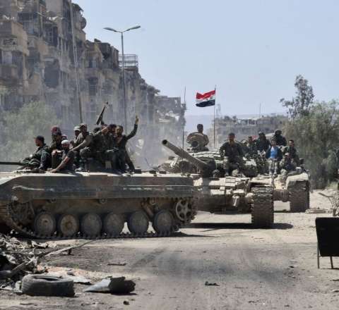 Suriya ordusu Tabqa aviabazasını terrorçulardan azad etdi 