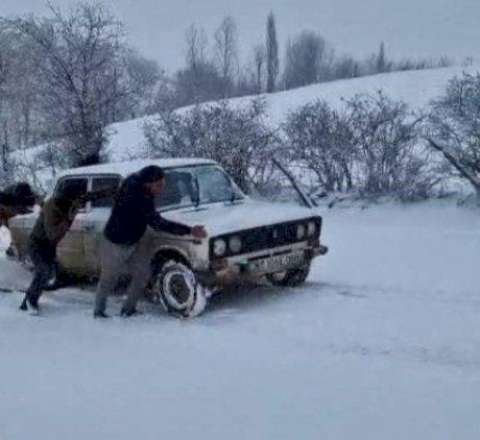 Bu yol qara görə bağlandı  