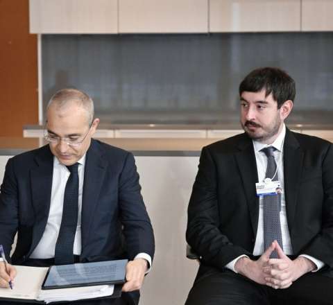 Heydər Əliyev də Davos İqtisadi Forumunda iştirak edir - Foto 