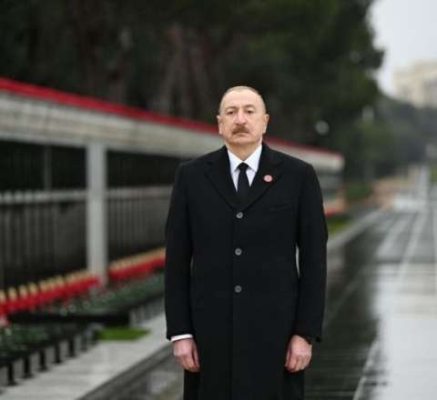 Prezident 20 Yanvar faciəsinin ildönümü ilə bağlı paylaşım etdi- FOTO 