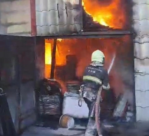 Dərnəgüldəki güclü yanğının başvermə səbəbi bilindi 