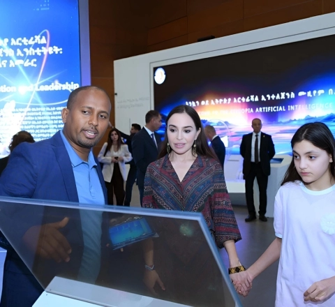 Leyla Əliyeva Efiopiya səfərindən görüntülər paylaşdı  