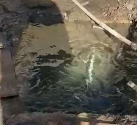 “İçməli su 10 gündür yola axır” 