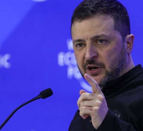 Zelenskinin Davosda möhtəşəm çıxışı - Avropanı silkələdi 