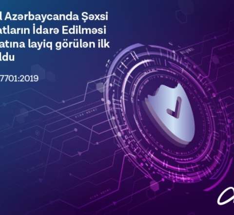 "Azercell" Azərbaycanda bu sertifikatı əldə edən ilk şirkət oldu 