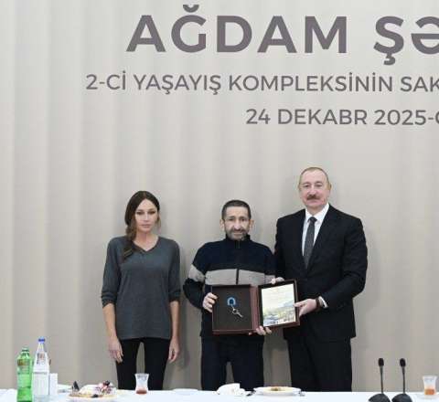 Bir ay öncə ev verilən qazi vəfat etdi - FOTO 