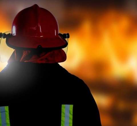 Sexdə yanğın - VİDEO 