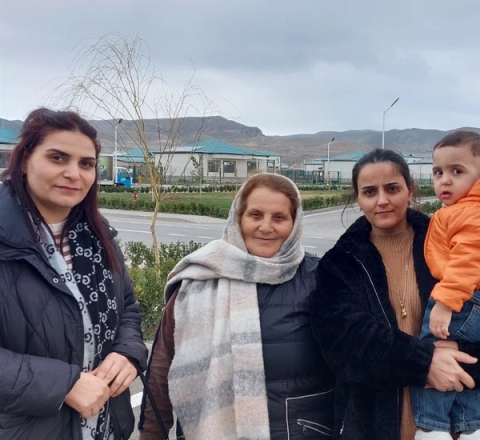 Zəngilanın Məmmədbəyli kəndinə köç oldu 