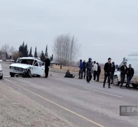 Salyanda yol qəzası - Xəsarət alanlar var 