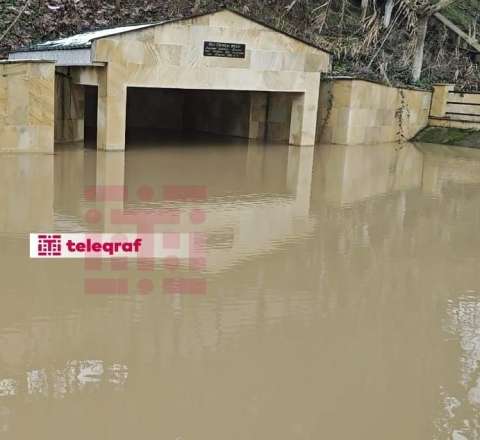 Mişarçayda suyun səviyyəsi maksimum həddə çatır 