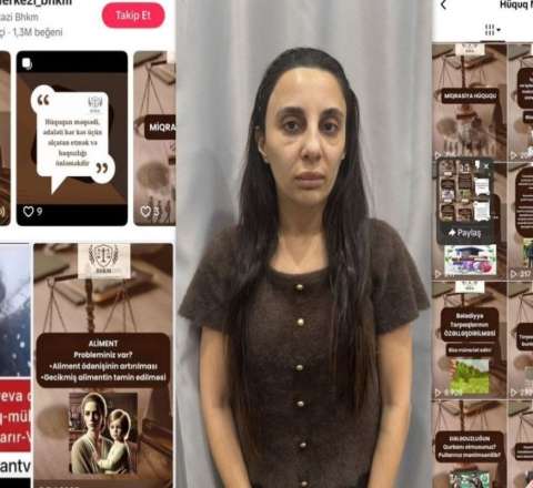 "TikTok"da dələduzluq edən "hüquqşünas" həbs olundu 