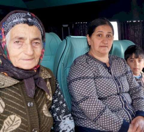 Xankəndi, Xocalı və Ağdərəyə növbəti köç karvanı yola salındı - FOTO 