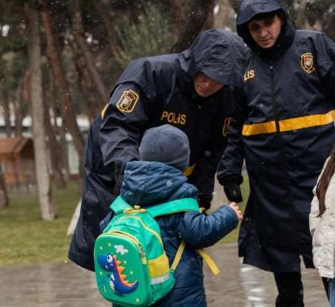 Hava ilə əlaqədar polis əməkdaşları gücləndirilmiş iş rejimində - VİDEO 