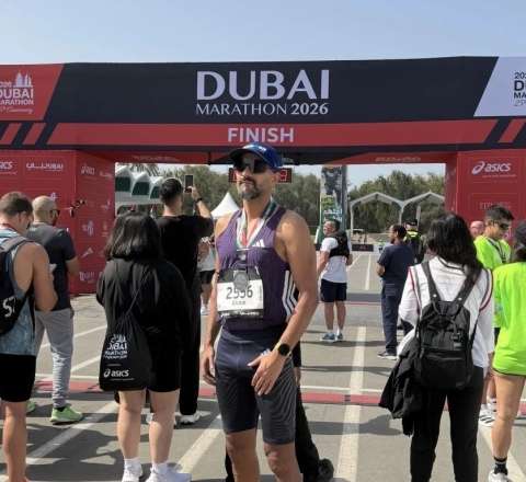 Dubayda marafon keçirildi -  Azərbaycanlı idmançı yüksək nəticə göstərdi - FOTOLAR 