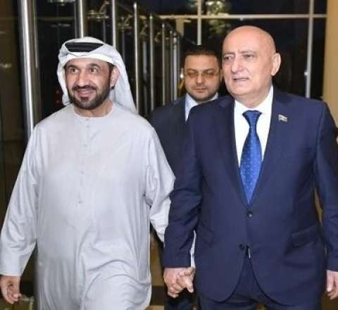 Ərəb Parlamentinin prezidenti Azərbaycana gəldi 