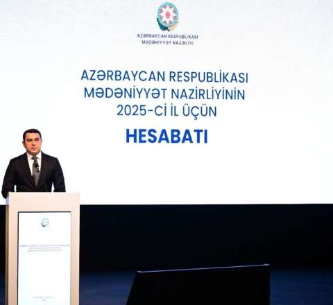 Mədəniyyət Nazirliyinin kollegiya iclası keçirilir - FOTOLAR 