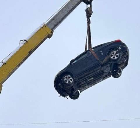 İmişlidə iki avtomobil toqquşdu, biri aşdı - Xəsarət alanlar var - FOTOLAR 